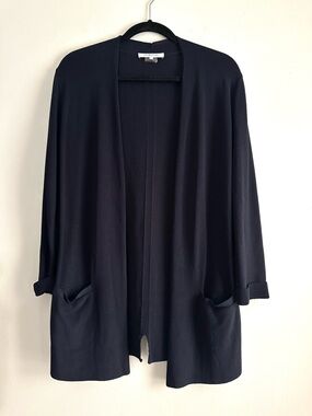Gerard Darel • Viscose Blend Open Longline Cardigan